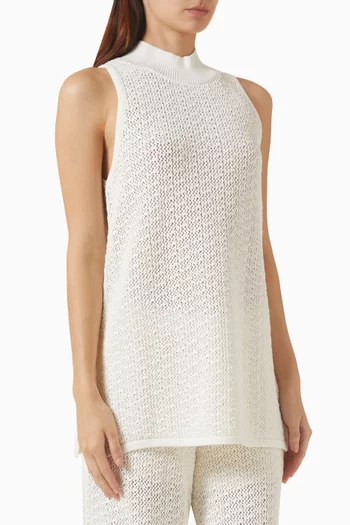 Knitted Top in Cotton