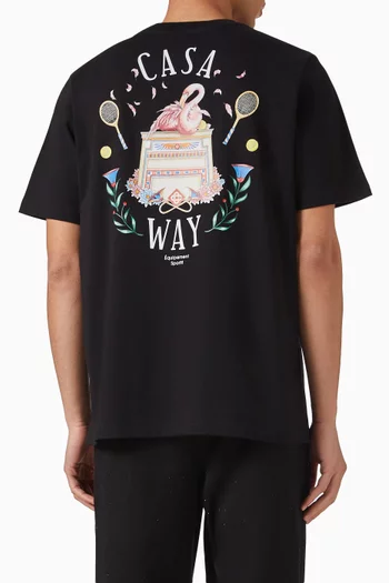 L'Arche T‑shirt in Organic Cotton