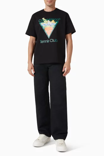 Tennis Club Icon Pyramid Short Sleeve T-Shirt