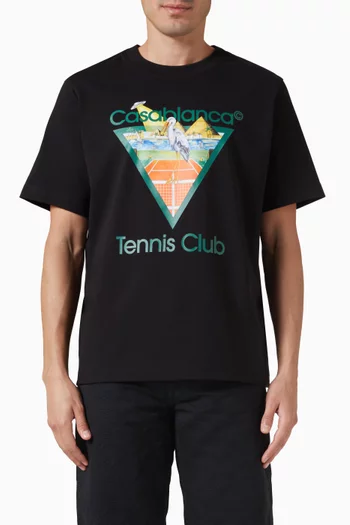Tennis Club Icon Pyramid Short Sleeve T-Shirt