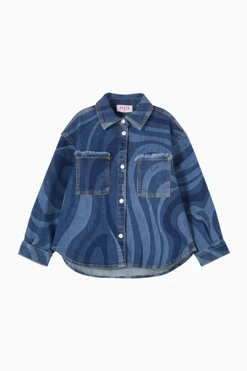 Buttoned Shirt in Denim