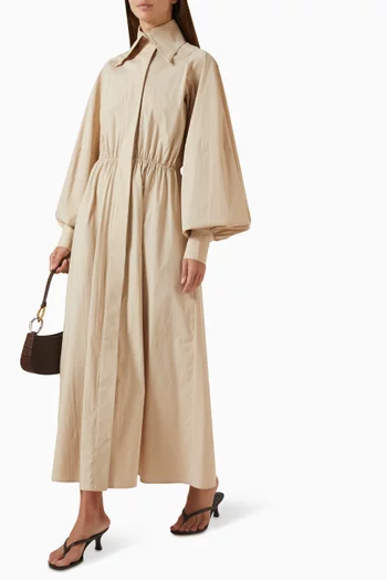 Olga Shirt Maxi Dress
