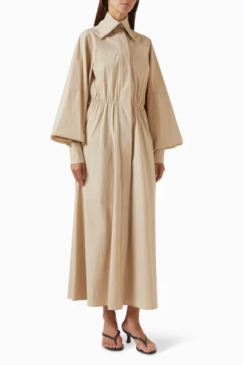 Olga Shirt Maxi Dress