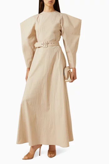 Zuri Structured Maxi Dress