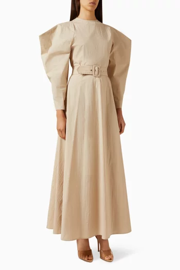Zuri Structured Maxi Dress