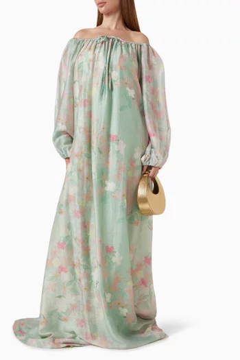 Ally Off-shoulder Maxi Dress