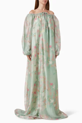 Ally Off-shoulder Maxi Dress