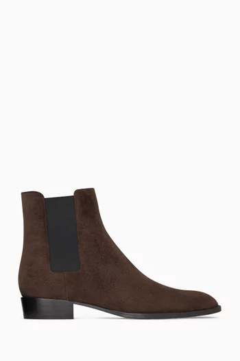 Wyatt Chelsea Boots in Suede