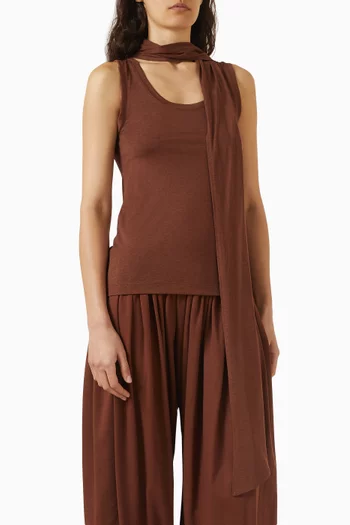 Loulou Scarf Top