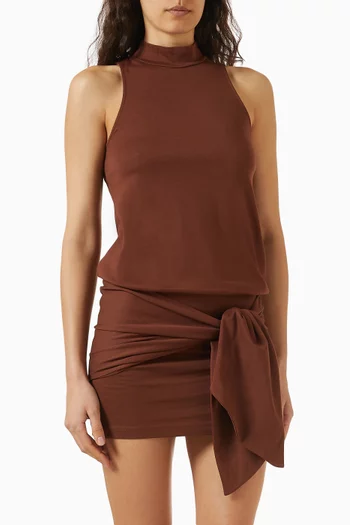 Mina Mini Dress in Organic-cotton