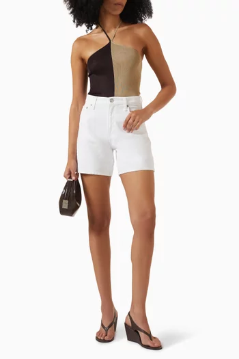 Hana Halter Top in Knit