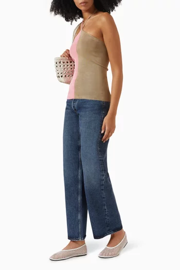 Hana Halter Top in Knit