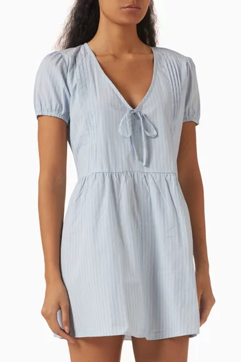 V Pleat Dress