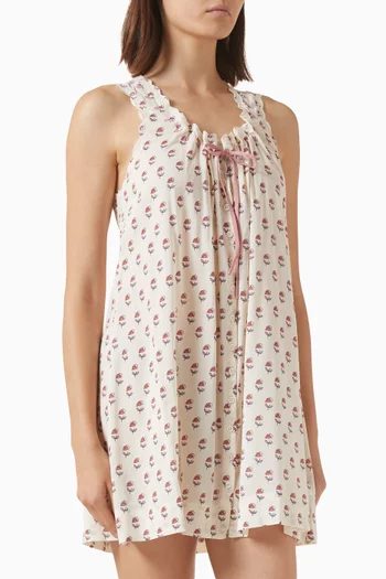 Holly Sleep Dress in Cotton-blend