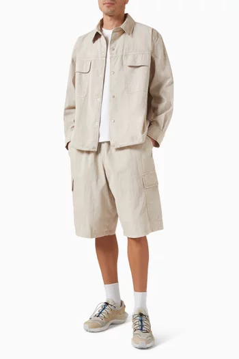 Cargo Shorts in Cotton-blend