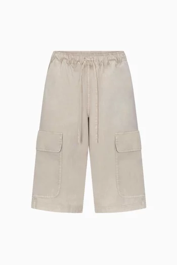 Cargo Shorts in Cotton-blend