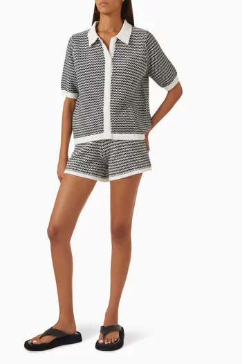 Villiers Knit Shorts in Cotton