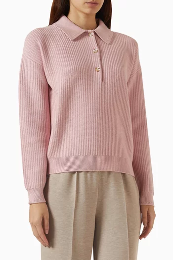 Marlie Polo Knit Sweater