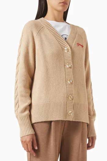 Lotte Button-Through Cardigan in Knit