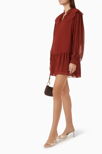 The Soirée Mini Dress in Silk