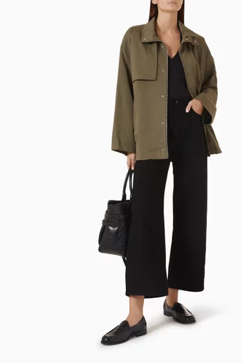 The Bow Crop Pants in Cotton