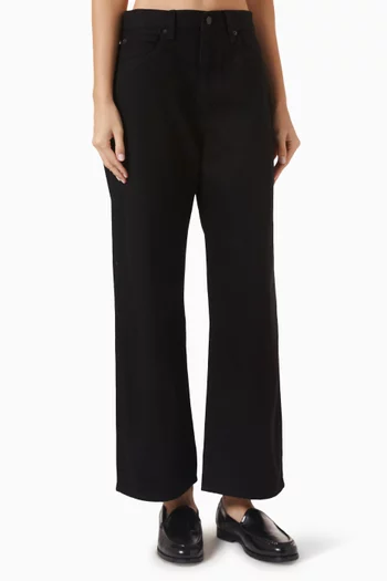 The Bow Crop Pants in Cotton