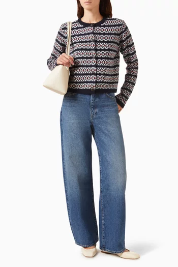 The Bow Jeans in Denim