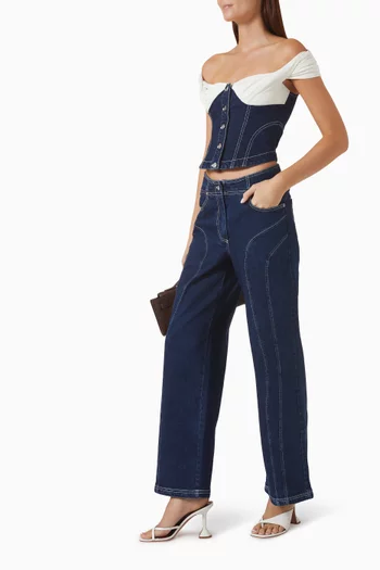 Bodicia Wide-leg Jeans