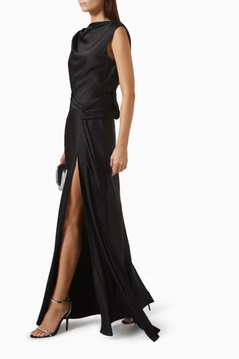 Luka Gown in Satin
