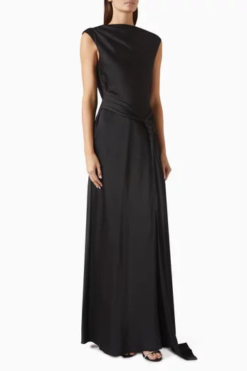 Luka Gown in Satin