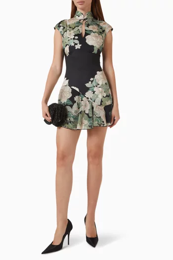 Lili Mini Dress in Chiffon
