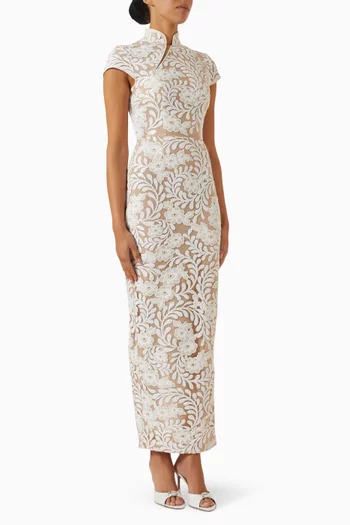 Seraphine Maxi Dress in Lace
