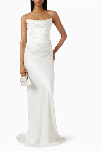 Margot Gown in Satin