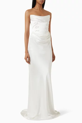 Margot Gown in Satin