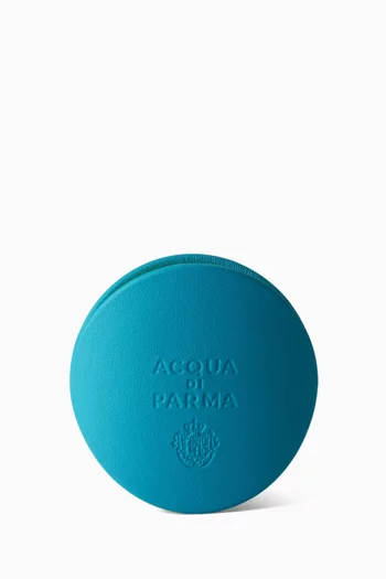 Calfskin Leather Car Diffuser with Lime Case, Azure Aurea