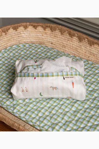 Baby Wipes Cover in Organic Cotton