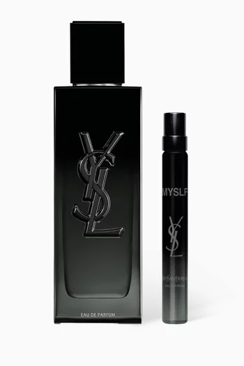 MYSLF Eau de Parfum 100ml + 10ml Travel Spray Set, Value Savings 14%