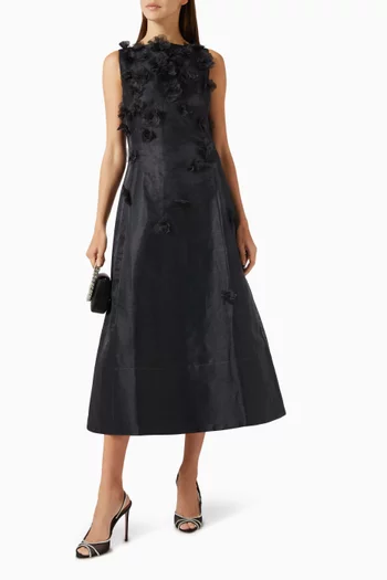 Cleo Petal Midi Dress