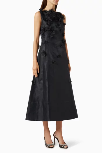 Cleo Petal Midi Dress