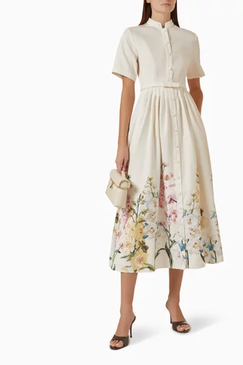 Bianca Printed Midi Dress