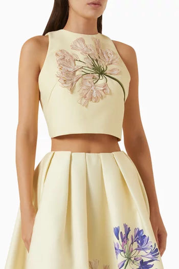 Ella Bow Open-back Top