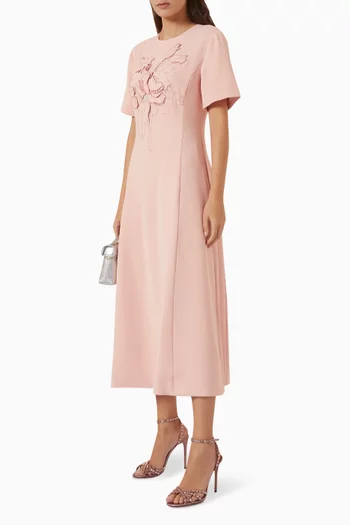 Caroline Appliqué Dress