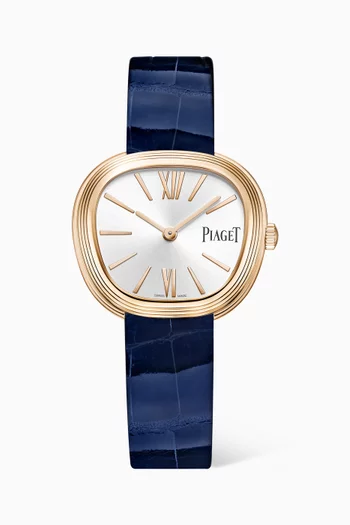 Sixtie Quartz Watch in 18kt Rose Gold, 29mm