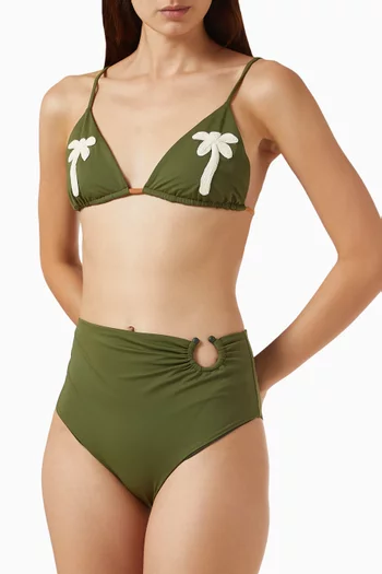 Palms At Sunrise Bikini Top