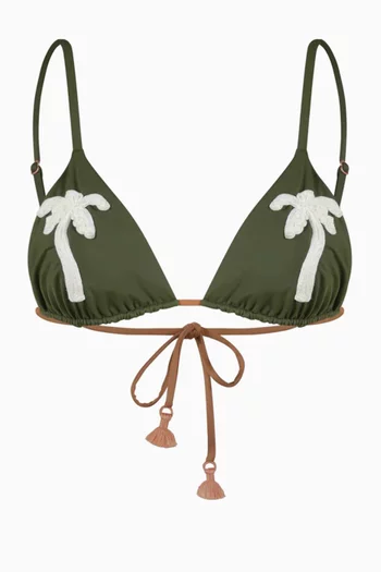 Palms At Sunrise Bikini Top