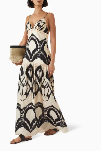Zea Palm Maxi Dress