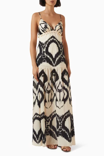 Zea Palm Maxi Dress