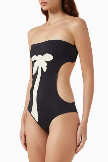 Desert Palm One-Piece Swimsuit