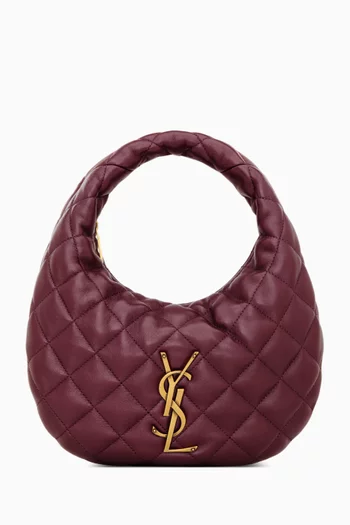ICARINO Top-handle Bag in Quilted Nappa