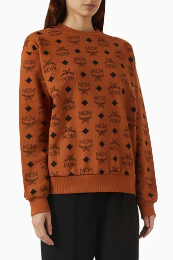 All-over Logo Sweater in Knit